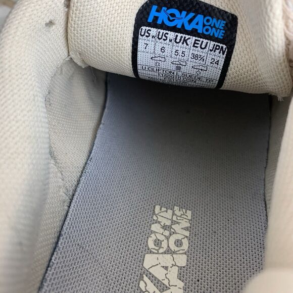 Hoka One One Elite Terrain System Clifton L Suede size 7 1150910-GTL - Picture 12 of 12